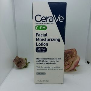 CeraVe pm facial moisturizing lotion